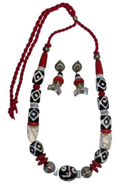 See full amazon price history chart for Resin Bead And Oxidized Womens Jewellery Set | Adjustable Length Neck Tarcel Resin Bead And Oxidized Womens Jewellery Set | Adjustable Length Neck Tarcel (B0BDVKPVQT) Amazon Price History, Amazon Price Tracker