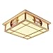 KGDFGER Lampa Sufitowa LED W Stylu Japońskim kwadratowa Instalacja Oświetleniowa Oprawa Wbudowana Lampa Sufitowa Simplicity Zimna Biel 6000k, Lampa Panelowa Do Sypialni, Tatami, Szafy, Gabinetu!