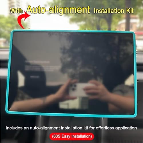 Film Tesla Model Y Juniper mat fini les traces de doigts écran - 5