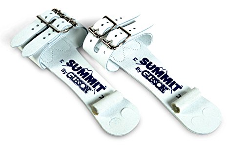 Gibson Summit Men's Ring Grips, Double Buckle, Hook And Loop, Gymnastic Grips, X-Small, Small, Medium, Large, Men and Boys Gymnastics Training, Long Lasting Leather, Safe Grip, 2 Hole Grip