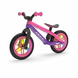 BMXIE Glow Lightweight Balance Bike with Light-up Wheels (Purple Pink) -  ChillaFish