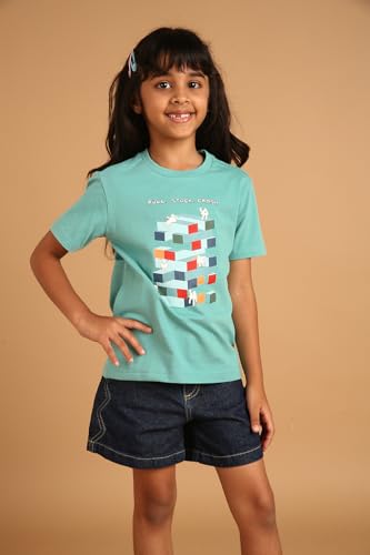 Image of Pilolo Kids Pocket Denim Shorts for Girls