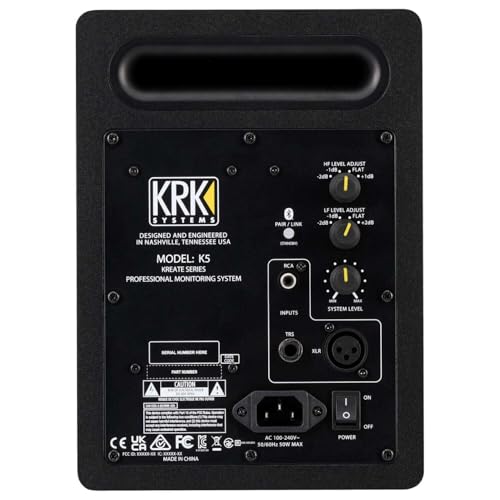 KRK KREATE 5 5インチ 2Way アクティブ スタジオモニタースピーカー