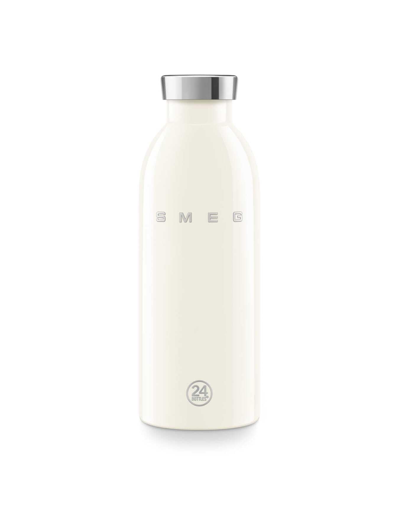 Smeg 24Bottles Stainless Steel Bottle 500Ml In Cream