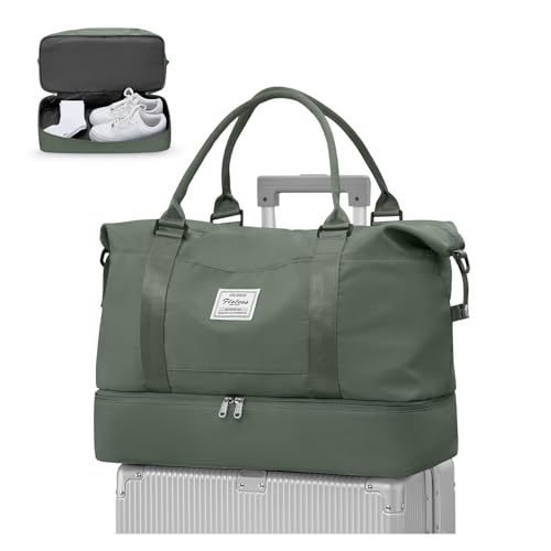 WEPLAN Sac de Voyage 45x36x20 pour Easyjet Bagage à Main Avion Sac Weekend Femme Homme Sacs Cabine Impermeable