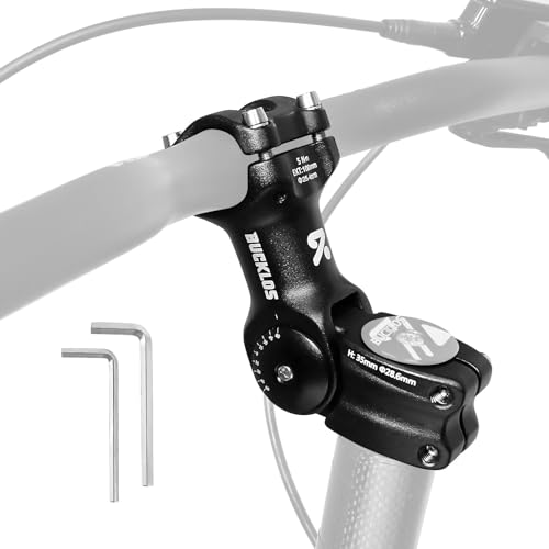 BUCKLOS ߉\Ȏ]ԃXe 31.8mm 25.4mm ]ԃnho[Xe ]ԃXeCU[ 100/110/120/130/140mm 60x߉\ȃ}EeoCNXe MTB [hoCN E-Bike BMXp]ԃXe