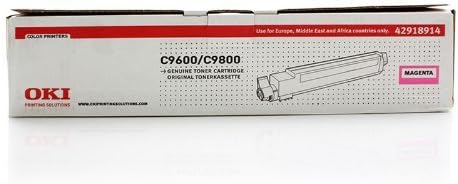 Original OKI Toner 42918914 magenta; ca. 15.000 Pages; pour C 9600. 9650. 9800. 