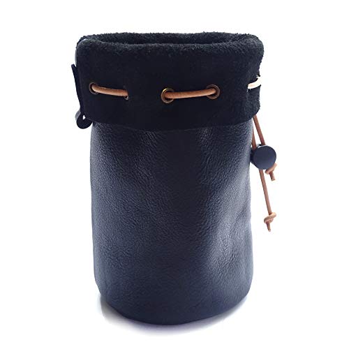 Genuine Leather Drawstring Pouch2