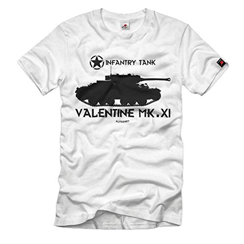 Camiseta de infantería Tank MK III con tejido resistente de alta durabilidad blanca XXL