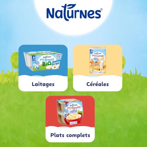 NaturNes - Purée Carottes pour Bébé 4 Mois Bol 2 x 130g – vue 9