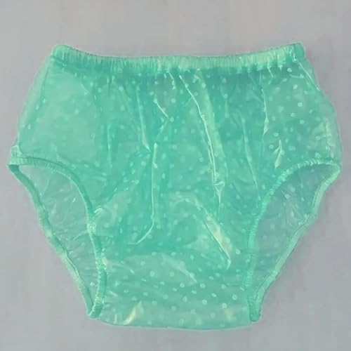 PVC Dot Surface Adult Incontinence Pants,Plastic Diapers,Adult Cloth Diapers Covers, Waterproof and Reusable Elderly Diapers, Soft Surface, Suitable for Adult Men and Women