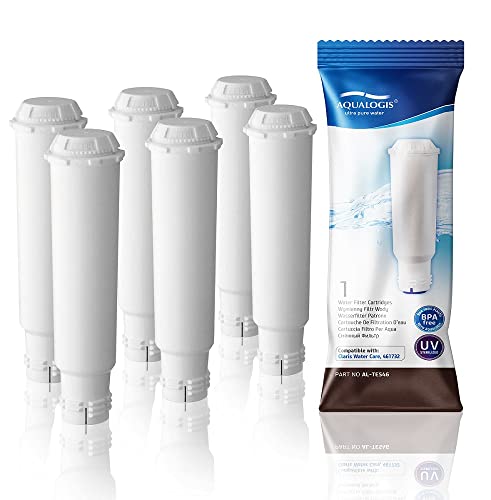 Aqualogis - Filtre à eau compatible avec Krups Claris F088, Nivona NIRF700, Melitta 192830 Pro Aqua, TCZ6003, TZ60003, Cafetière (6) Cover