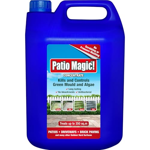 Patio Magic! Concentrate: Ideal for Patios, Paths and Driveways (Kills Algae and Lichens), 5 Litres