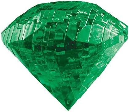 3D Crystal Puzzle - Emerald: 43 Pcs