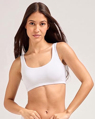 Image of URBAN ADVENTURE Cotton Full Coverage Everyday Beginner Bra for Women & Girls | Non-Wired, Non-Padded | Soft & Breathable Comfort