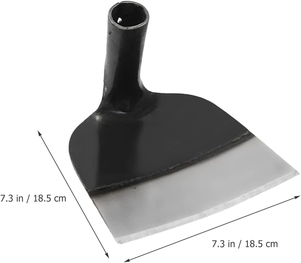 Happyyami Vegetable .x.cm Loosening Replacement Cultivator Duty Agricultural Planting Hoes Eye Agriculture Accessories Head Backyard Tiller Tools Gardening Soil Digging Garden and