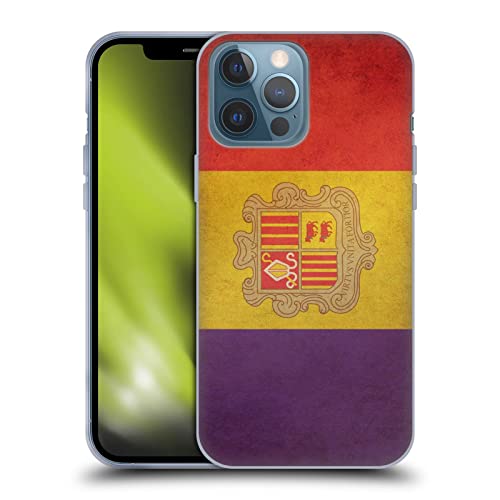 Head Case Designs Andorra Andorrana Conjunto de Banderas Vintage 4 Caso Funda de Gel Suave...