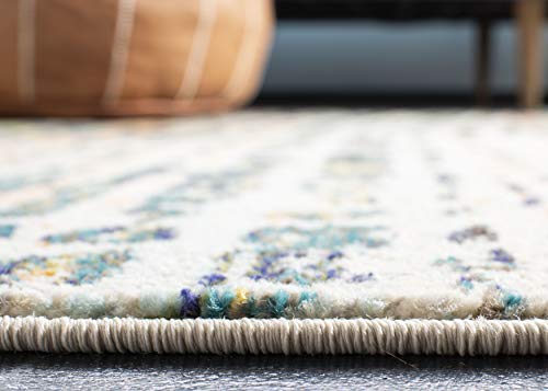 Tapete SAFAVIEH Madison Collection 9x12 pies Beige Navy miniatura 5