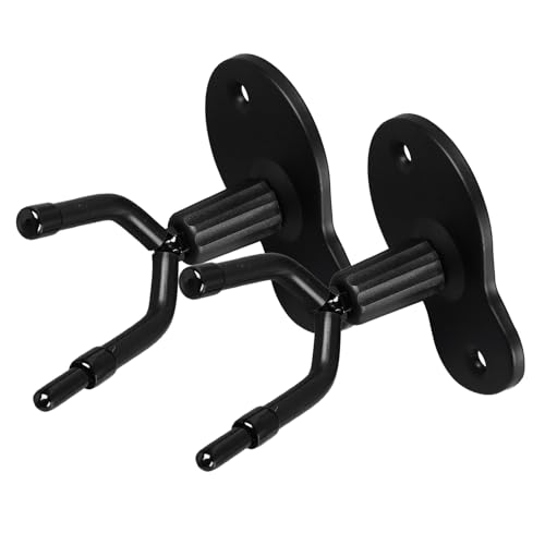 Wall Mount Violin Hanger, Violin Viola Wall Mount Hanger, Violin Hanger with Bow Holder, Violin Viola Hook with Anti Slip Rubber Pad, Violin Viola Stand for Home Studio Music