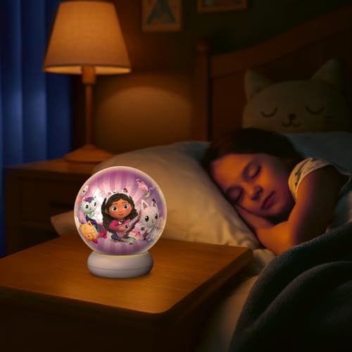 Puzzle 3D Ball 72 pièces Illuminé : Gabby' Dollhouse Ravensburger France - vue 4
