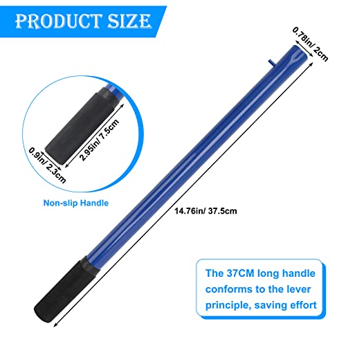 Anglekai HYDRAULIC JACK HANDLE BLUE Horizontal Hydraulic Jack Handle Replacement thumb #1