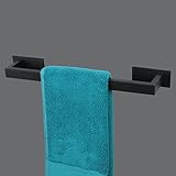 Vanloory Bathroom Towel Bar Self Adhesive, No Drilling Towel Rack Easy to Install, Hand Towel Holder