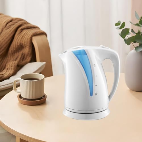 Hervidor eléctrico portátil 800 ml color blanco miniatura 5