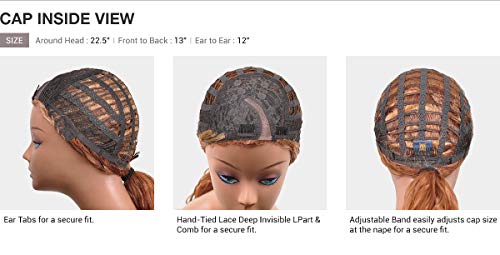 Freetress Equal Synthetic Hair Wig Invisible L Part Letty (Op1B30) #TOP4