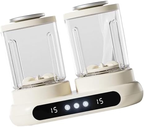Portable Mini Washing Machine - 3L Twin Chamber, 8-Wave Dual-Direction Cleaning, Ideal for Small Households & Travelers, Compact & Efficient Washing Cup for Hygiene