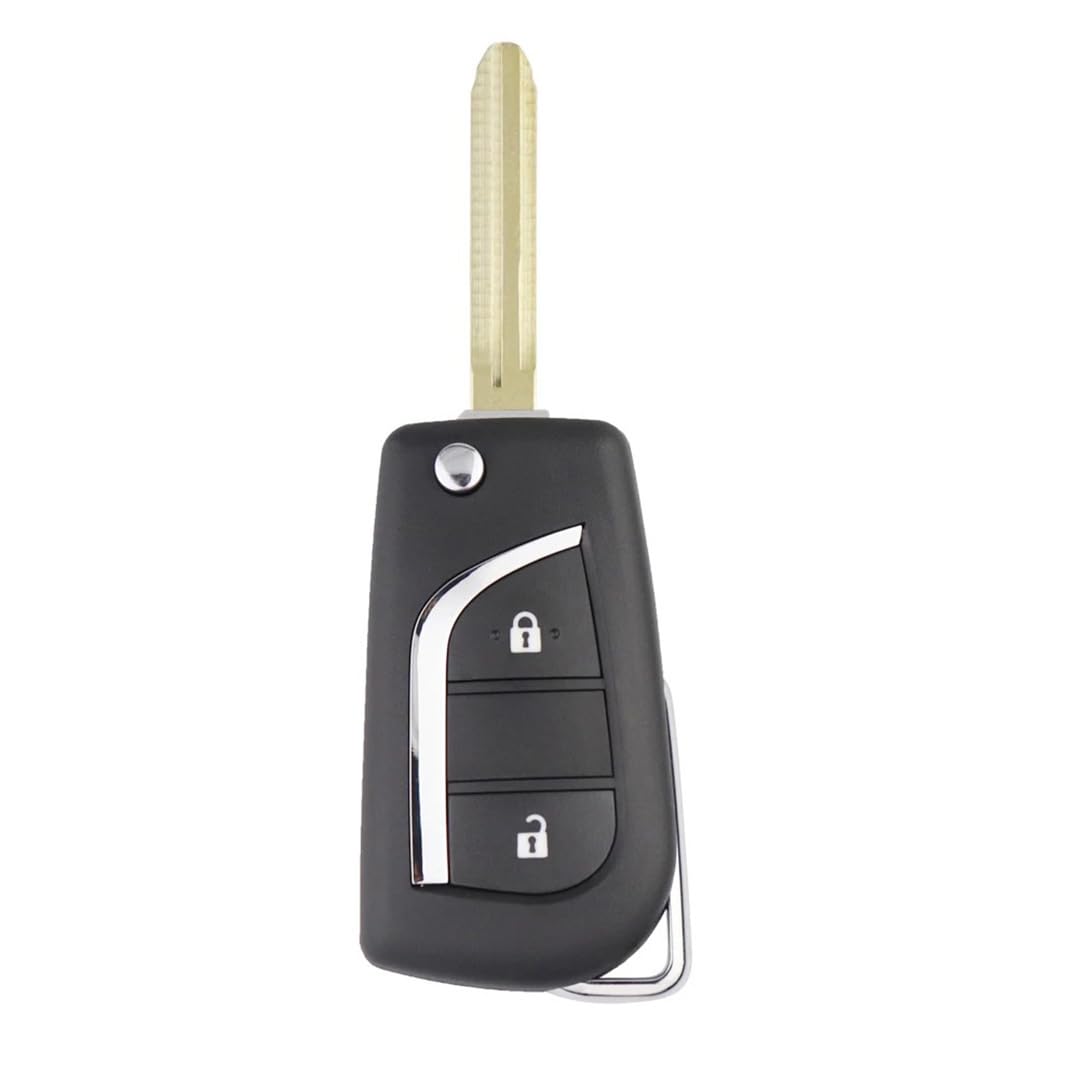 Obudowa Kluczyka dla Toyoty RAV4 2013, Obudowa kluczyka samochodowego bez chipa z nieobrobionym kluczem