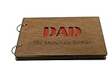 Pirantin A5 Size Scrapbook, Photo Album or Notebook - Great Way to Share Memories and Story for Dad, Father's Day or Birthday Gifts