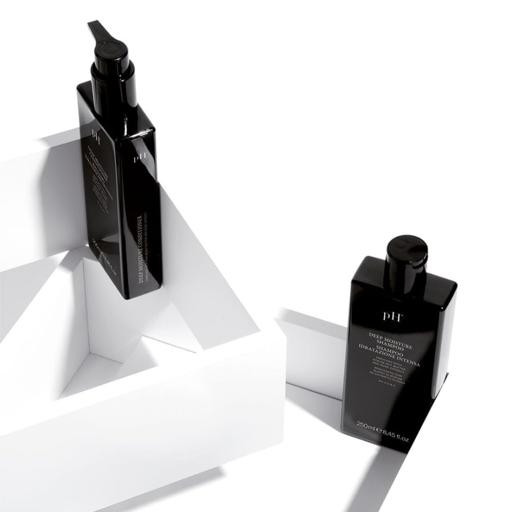 pH PURE HAIR Deep Moisture Shampoo| Hydrating Shampoo for Dry, Damaged & Color-Treated Hair, Enriched with Kokum Butter & Rose Extract - 33.8 Fl Oz - Image 6