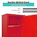 45 Gal Red Flammable Safety Cabinet, 40