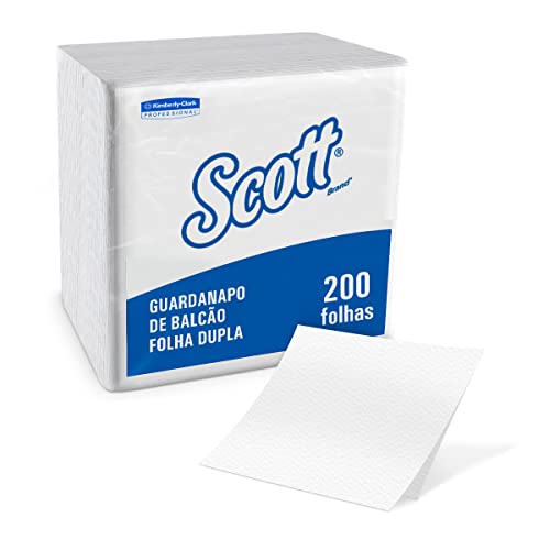 Guardanapo Scott® Balcão 200 Folhas Folha Dupla - 1 Unidade