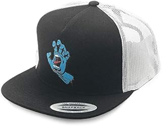 SANTA CRUZ サンタクルーズ キャップ SCREAMING HAND FRONT MESH HAT ブラック NO36