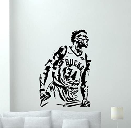 Vinilo Decorativo de Pared Baloncesto Giannis Antetokounmpo