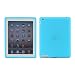CyberTech® Premium Quality Soft Silicone Skin Case for The New iPad 4, 3 and iPad 2. (Blue)
