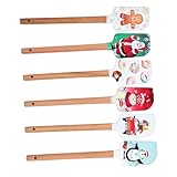 Photo Gallery alipis 5 pezzi spatole per torte natalizie silicone con utensili per decorazioni festive per cucina e Photo Gallery alipis 5 pezzi spatole per torte natalizie silicone con utensili per decorazioni festive per cucina e
