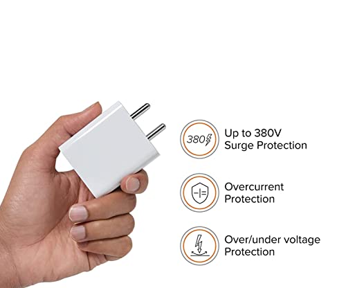 Image of Original 33 watt Fast Adapter Charger & Cable for Redmi Note 9|9 Prime|Note10| Poco M2Pro|Note 7Pro|Note 9Pro|Note 8|Note 7|Poco X3 Pro (33W Adapter & Cable) (83S000509)