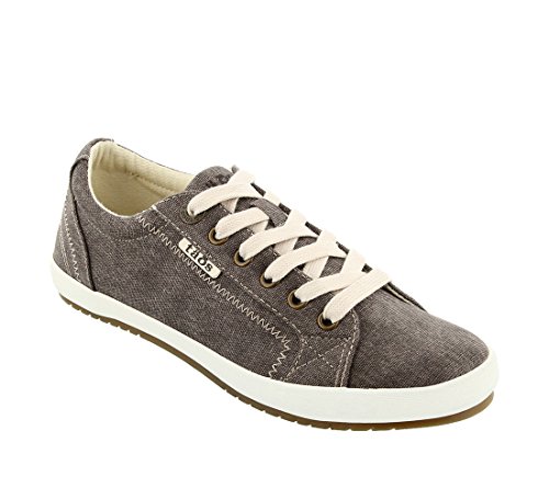 Image of Taos Star Women's Sneaker - Iconic Style with Canvas Design for Everyday Adventures - Custom Fit Lacing and Premium Removable Footbed with Arch Support for All Day Comfort