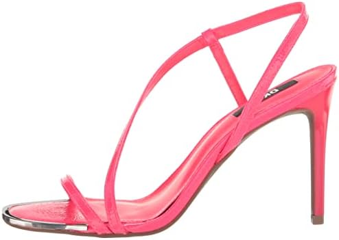 DKNY Women's Open Toe Diaganol Strap Heel Heeled Sandal, 6 | Image 7