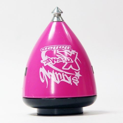 Trompos Space Sl peonza Saturno XtremeRodillo Rodamiento punta SpinTop -, Púrpura negro