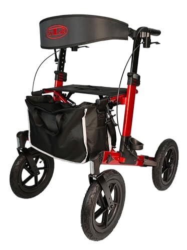 Antar AT51045 Outdoor Rollator Premium mit Luftbereifung
