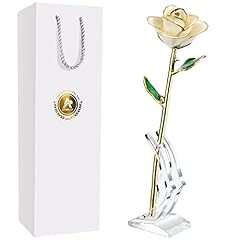 7.white Rose With Stand