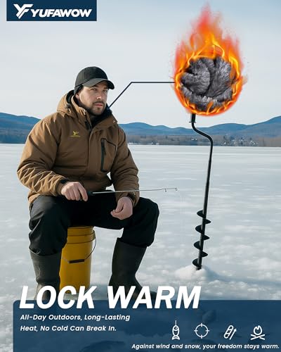 Image of Yufawow Men's Ski Jacket Waterproof Warm Snowboard Jacket Insulated Winter Coat for Outdoor Cold Weather Sports Work