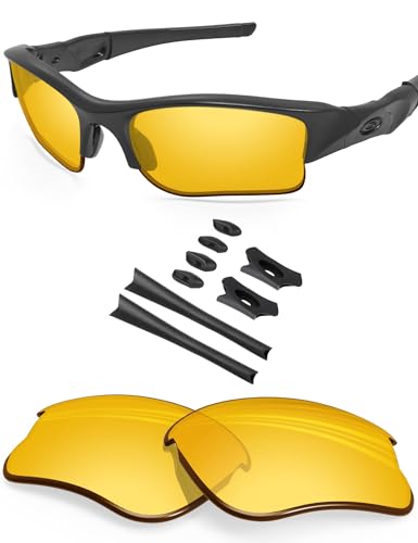 Image of BLAZERBUCK Replacement Lenses & Sock Kit for Oakley Flak Jacket XLJ Sunglass