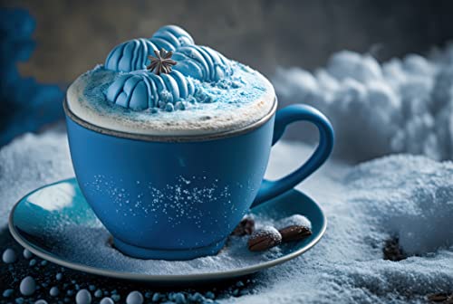 Schlumpf Eispaste Blaue Eispaste Aroma Eis Desserts Pralinen Zum Verfeinern von leckerem Eis Getränke Kuchen Kekse Tortencremes Eiscremes Inhalt 250 g – Bild 6