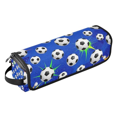Bolsa organizadora para herramientas de cabello con almohadilla resistente al calor, diseño 2 en 1 para planchas, rizadores y secadores, azul grafiti deportivo miniatura 1