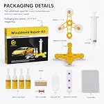 4 Pcs Windshield Crack Repair Kit, Windshield Repair Kit for Chips and Cracks, with Suction Cup UV Curing Light, for Chips, Cracks - Image 5
