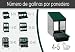 FINCA CASAREJO Ponederos para gallinas + 1 Huevo Macizo de Regalo +...